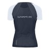 Kvinner t-skjorte Karpos Lavaredo Evo W Jersey ombre blå / lys hvit